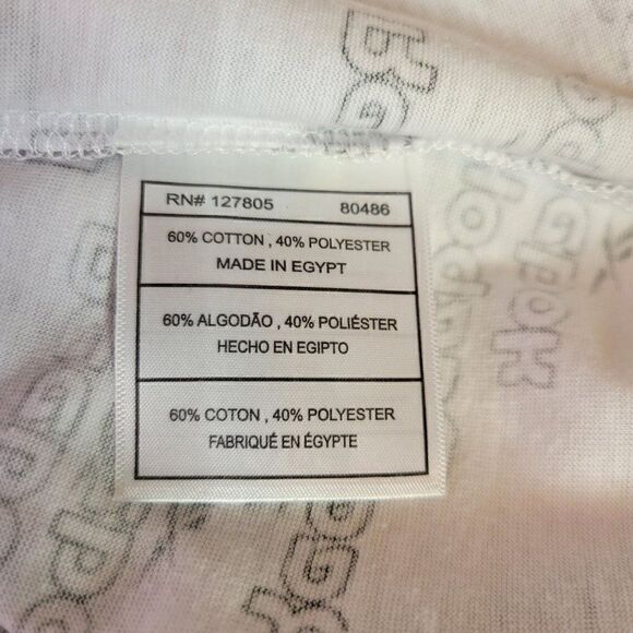 Reebok Kids White Logo Tee (Size XL 18/20) - Picture 4 of 6